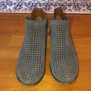 Lucky brand grey booties